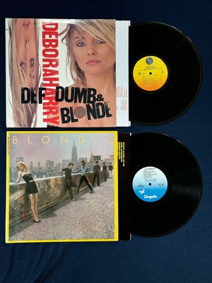 Blondie Autoamerican New Wave Deborah Harry (2) Lp Lot / Shrink