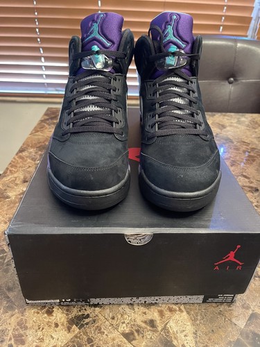 シューズ(女性用) NIKE AIR JORDAN 5 RETRO BLACK GRAPE Buy Air Jordan 5 Retro 'Black Grape' - 136027 007 | GOAT CA