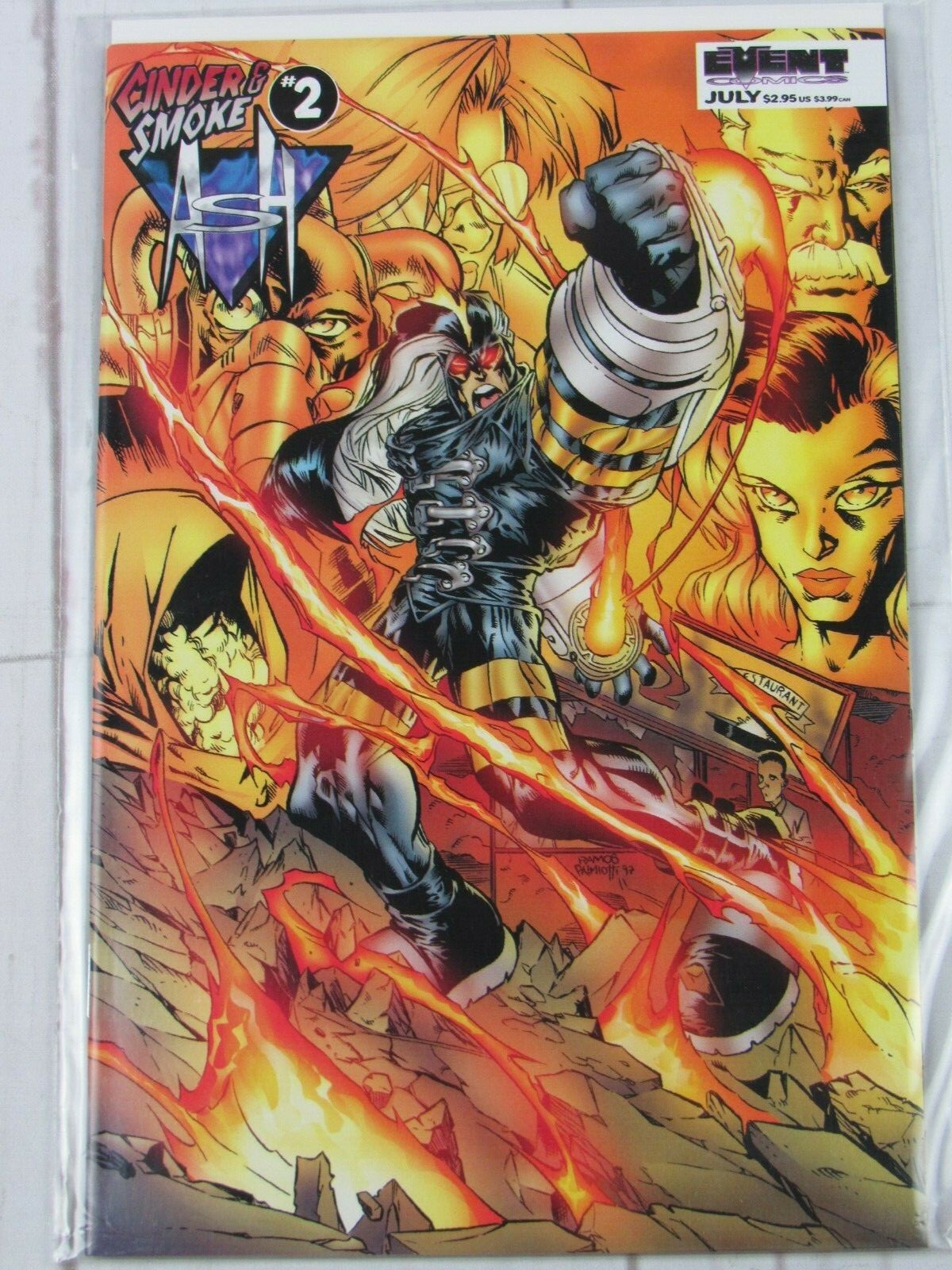 Cinder & Smoke 2 & 3 1997 comicsセット Cinder & Smoke 2 & 3 1997 comicsセット（Ash: Cinder And
