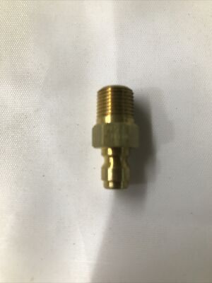Parker Bst-N1m Hydraulic Quick Connect Hose Coupling, Brass Body, Sleeve Lock,