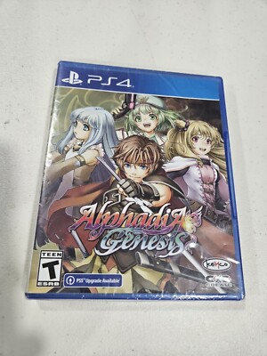 Alphadia Genesis - Limited Run #412 (PS4 / Sony PlayStation 4, 2021) New See Pic