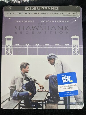 Shawshank Redemption 4K (Ultra HD / Blu-ray) Best Buy Exclusive SteelBook ~ OOP