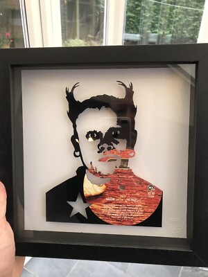 Keith Flint Of The Prodigy - Breathe Original Framed Vinyl Record Art 1996