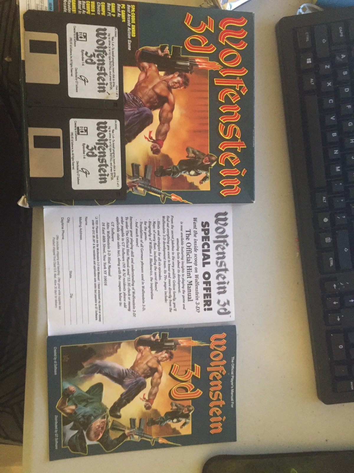 Wolfenstein 3d 1992 DOS, ....