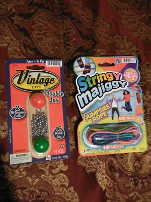 【チビッ子さま　専用】ROPE 2 LOT: Chinese Jump Rope (Ching Chong) + Double Jax 16 Metal