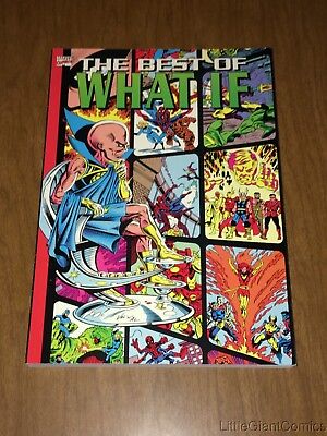 The Best Of What If? Trade Paper Back 1991 1st Printing Spider-Man X-Men