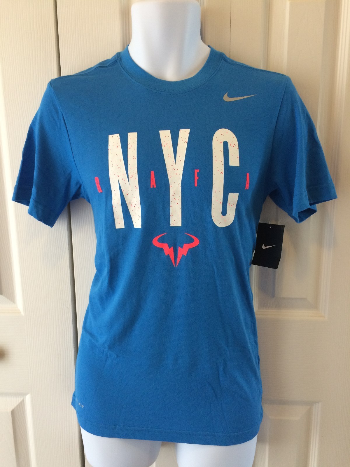 【日本未発売】【US:Lサイズ】Rafael Nadal テニスシャツ NWT:Rafael Nadal Nike 2008 US Open size:M (JPN L) Sleeveless