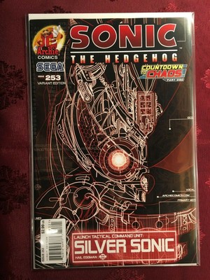 SONIC HEDGEHOG Comic Book 253 Variant November 2013 COUNTDOWN TO CHAOS PT 1 M
