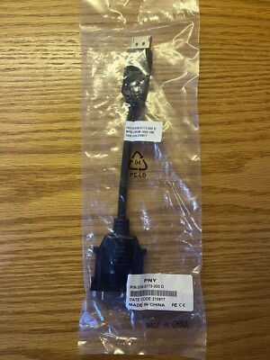 ***NEW*** PNY DisplayPort to DVI-D Video Adapter DP-DVI 030-0173-000 D (lot)