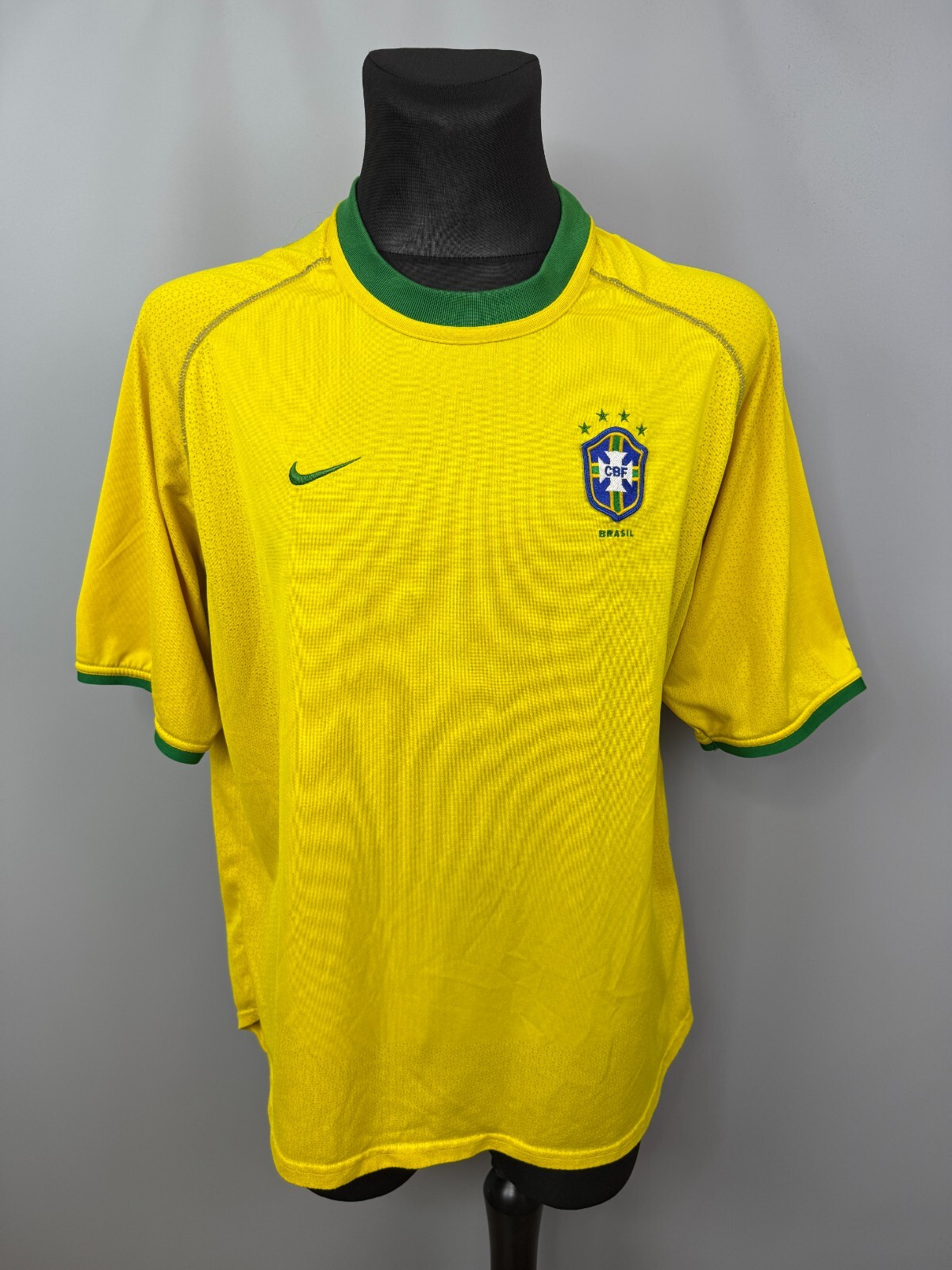Nike ブラジル代表 サッカーシャツ Mサイズ　1998 Brazil 1998 Reissue Men's Nike Football Replica Shirt. Nike ID