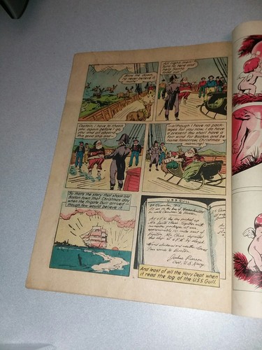 SANTA CLAUS FUNNIES Four Color FC #205 Walt Kelly art story Dell 1948 golden age