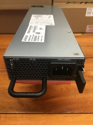 Extreme Networks (AVAYA)  250W Power Supply AL1905A09-E6 New in Box US PWR cord