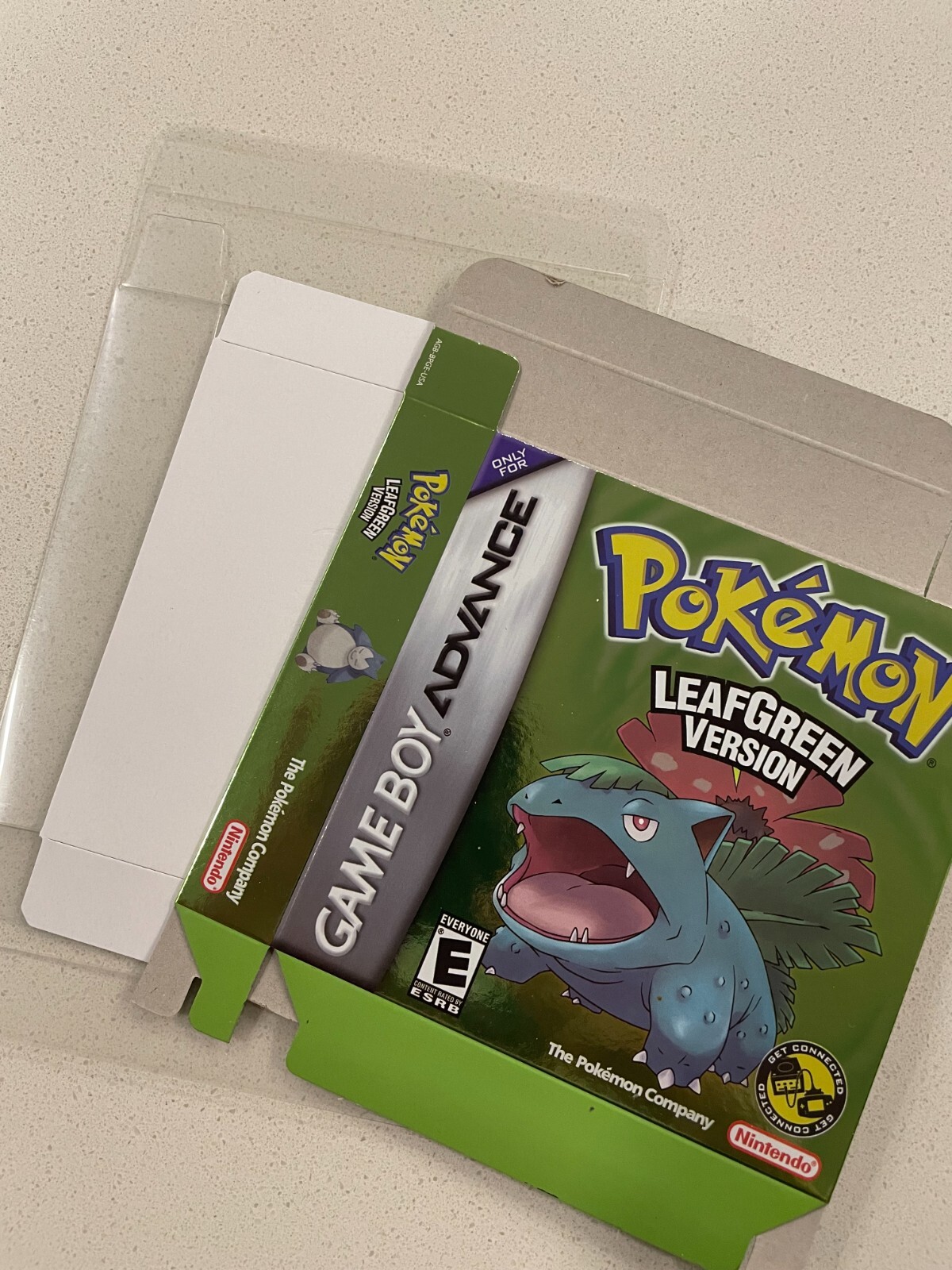 POKEMON LEAF GREEN - NINTENDO GAME BOY ADVANCE GBA - BOX POKEMON LEAF GREEN - NINTENDO GAME BOY ADVANCE GBA - BOX