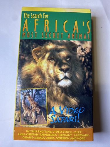 (未使用･未開封品)African Journey [VHS] A Journey Through Fairyland (VHS, 1985) Clamshell RARE