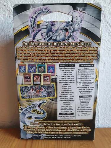 YuGiOh Cyber Dragon Revolution Structure Deck DEUTSCH Cyber Drachen Deck