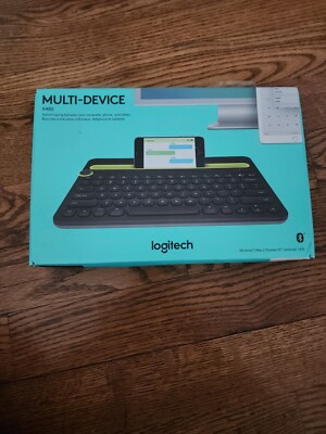 Logitech 920-006342 K480 Bluetooth Multi-Device Keyboard - Black