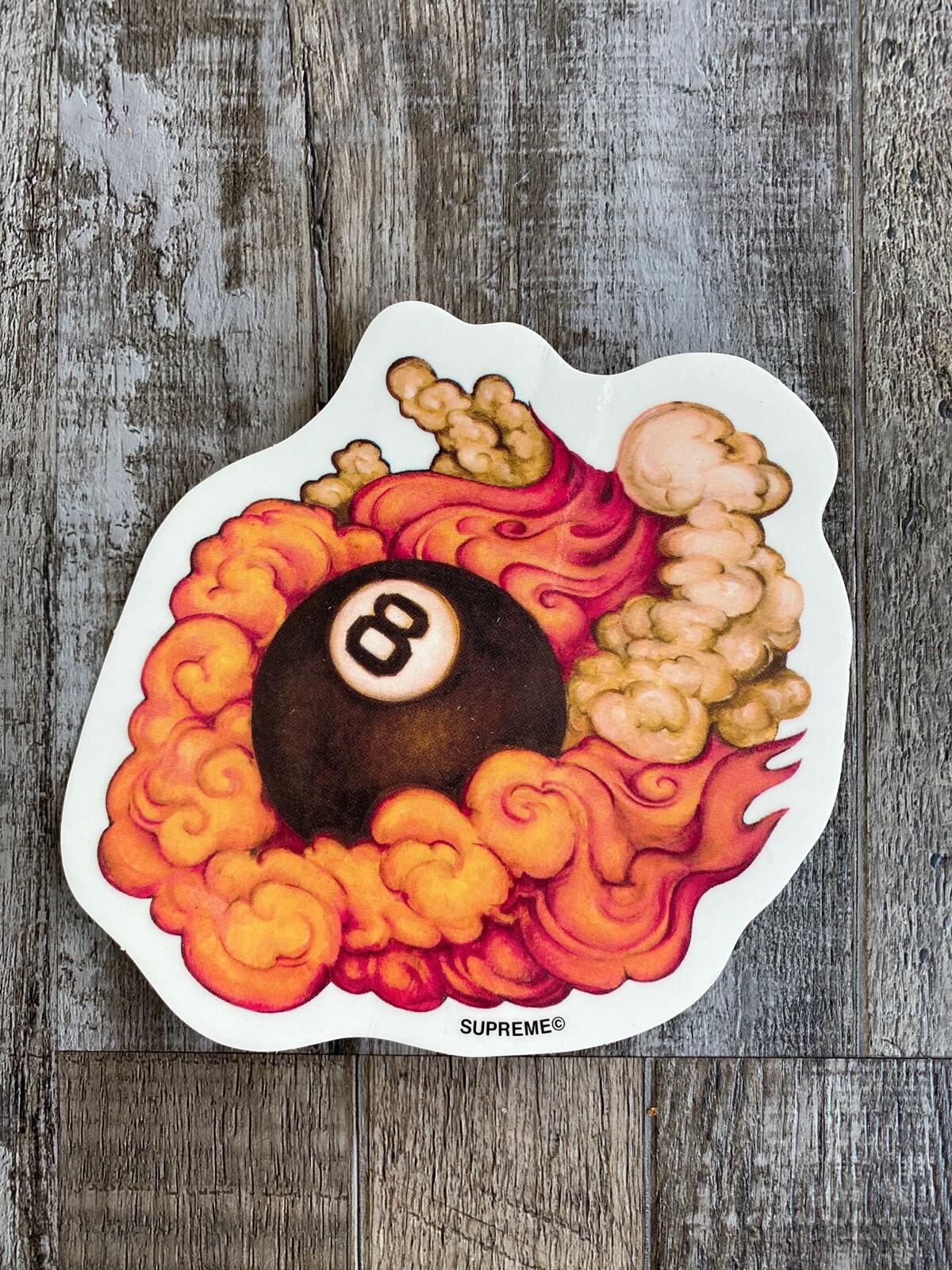 Supreme Martin Wong 8-Ball Rayon Shirt