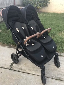 luna double pram