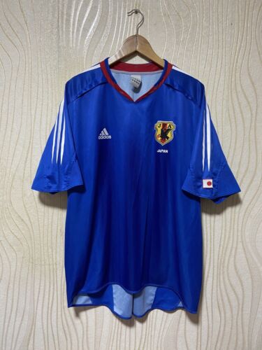 JAPAN 2004 2006 HOME FOOTBALL SHIRT SOCCER JERSEY ADIDAS JAPAN 2004 2006 HOME FOOTBALL SHIRT SOCCER JERSEY ADIDAS