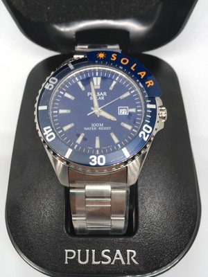pulsar divers watch 100m