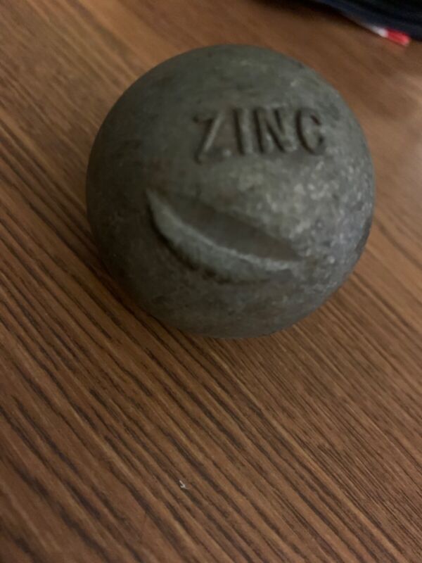 Zinc 1 Pound Ball