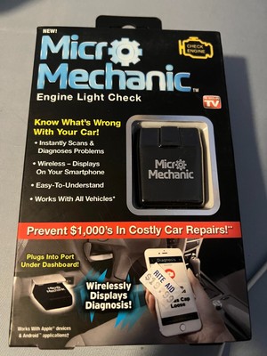 Micro Mechanic CODE  Reader Diagnostic Tool Scanner ODB2 ODBII