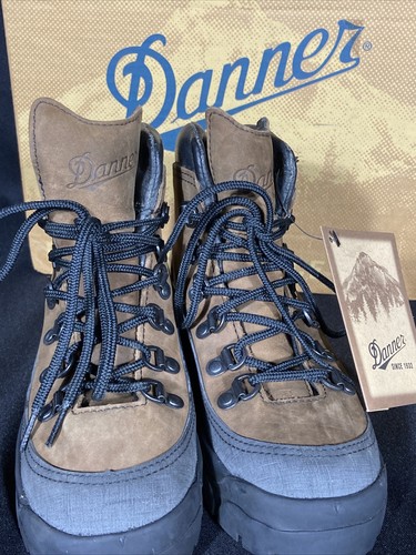 Pre-owned Danner Combat Hiker Boots 43513x Width R With Box U.s. Size 3 Brown Leather