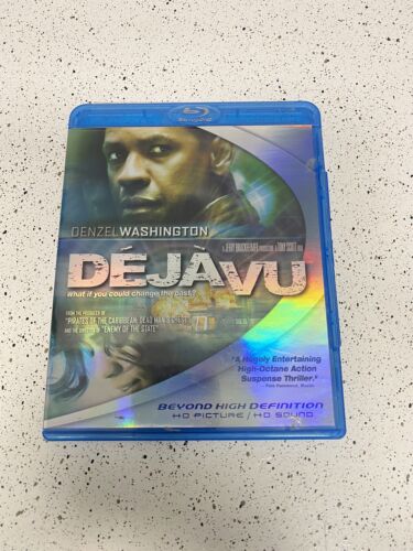 Deja Vu (Blu-ray, 2007) Denzel Washington, Val Kilmer, Jim Deja Vu (Blu-ray, 2007) Denzel Washington, Val Kilmer, Jim