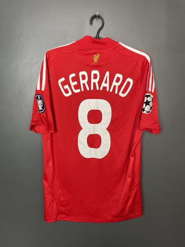 リバプール アディダス ジェラード GERRARD 8 8 Steven Gerrard Liverpool Adidas 2008/09 Home Football