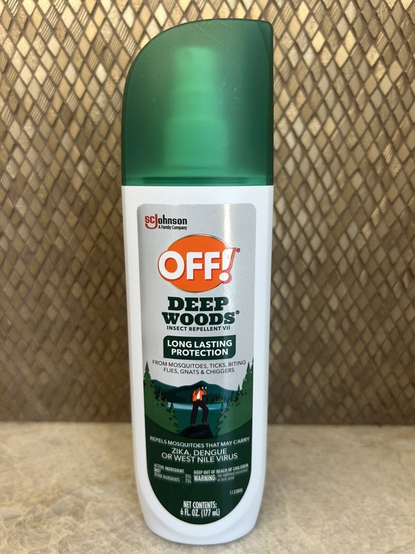 OFF! Deep Woods INSECT REPELLENT VII Liquid Spray For Mosquito