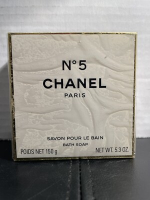 CHANEL No 5 Perfumed BATH SOAP Savon Pour Le Bain 5.3 oz