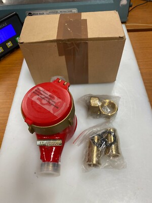   NEW DLJ EPOXY COATED BRONZE HOT WATER METER DLJ75H