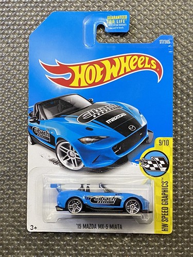 Hot Wheels 2015 Mazda MX-5 Miata EIBACH 2015 HW Speed