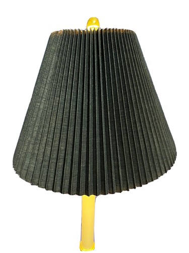 PAIR Artemis Studios Black Cloth Accordian Pleated