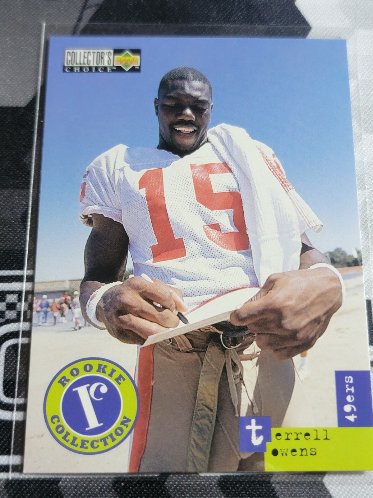 その他 UpperDeck Terrell Owens NFL 1996 Rookie TERRELL OWENS 1996 Upper Deck CC Update Rookie #U59. 49ers