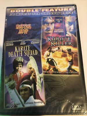 Karate Killer / Karate Death Squad (DVD) Martial Arts Double Feature! NEW! RARE
