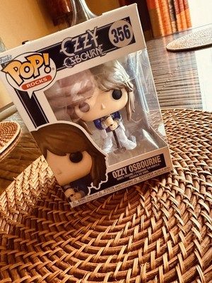 Funko Pop! Rocks: Ozzy Osbourne White Fringe Outfit #356 Black