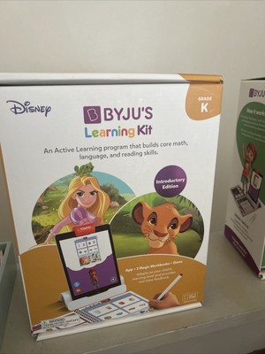 Disney Kindergarten Home Learning BYJUS Introductory Ed. Math Ect Homeschool