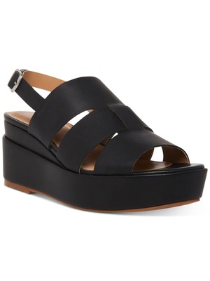 Женские босоножки AQUA COLLEGE Womens на платформе Nadi с ремешком на танкетке 7,5