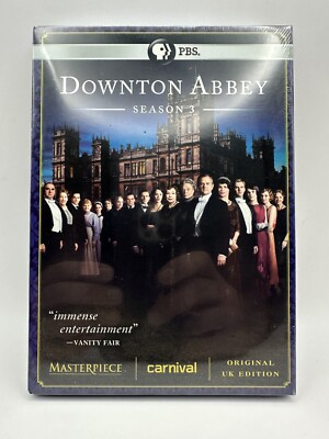 Masterpiece Classic: Downton Abbey Season 3. New Sealed. Free Shipping