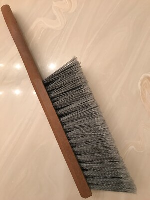 7'' Bench Brush WOOD Shop Brush, Dust Brush HANDLE Car Home Workshop