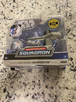 STAR WARS Micro Galaxy SQUADRON Aayla Secura's Jedi Interceptor 1 Of 5000 Chase