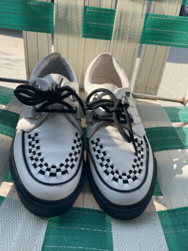 T.U.K. Creeper US Men 8 Women 10 Shoes D-Ring Intelace Black T.U.K. Creeper US Men 8 Women 10 Shoes D-Ring Intelace Black