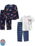Simple Joys by Carter's Baby Boys Loose-fit Fleece Pajama Set, Blue/Space Dino, 8 Years US