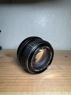 ASAHI SMC PENTAX 50mm f/1.4 Prime Lens - Read