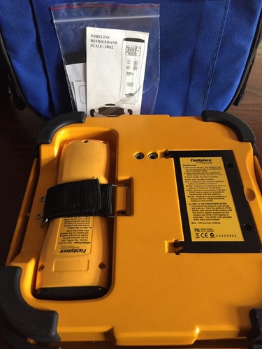 Fieldpiece Refridgerant Scale Sr2 Complete Used 1 Time
