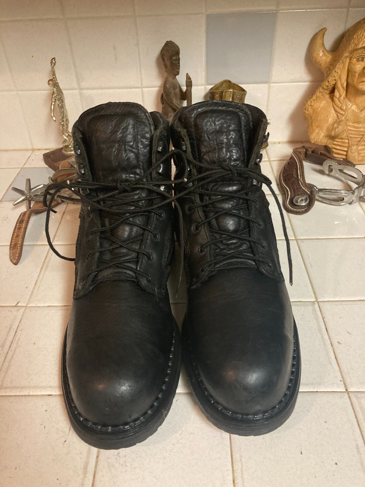 靴 RED WING Red Wing x JXTA Limited Edition Moc Toe Boot Black 7.5 D Men