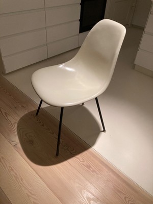 6 pcs. Eames DSR Herman Miller fiberglass shell chair