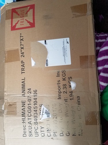 OxGord Live Animal Trap 24