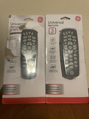GE Programmable Universal Remote Control - 3 Device - 34456 (2)